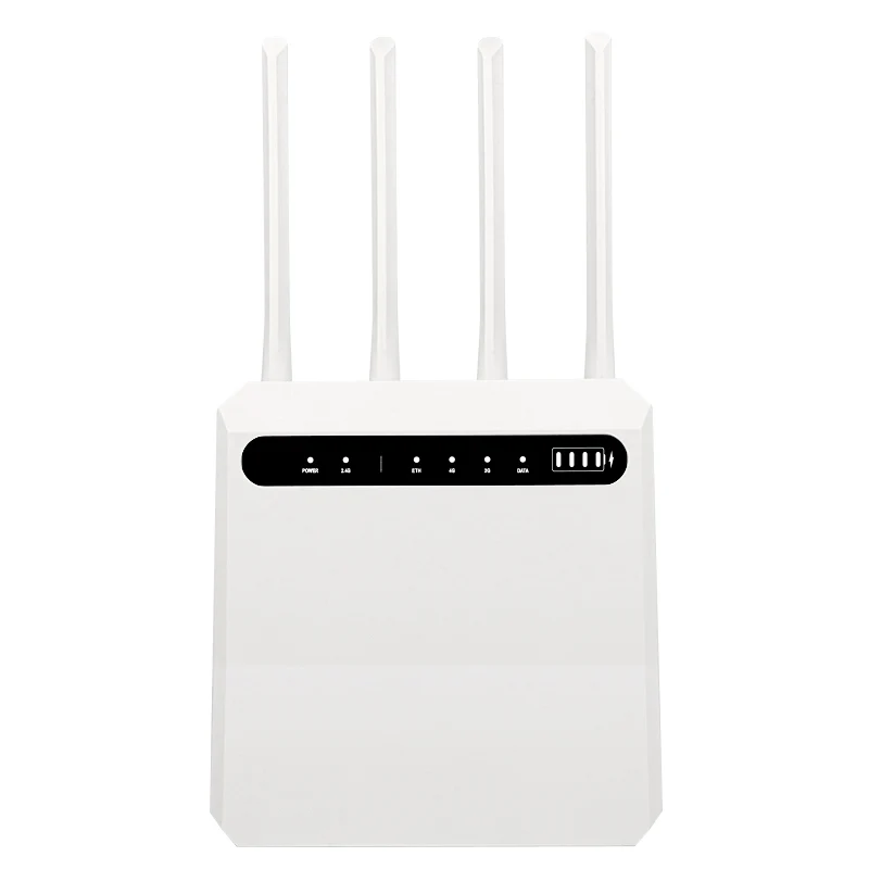 DNXT-Roteador portátil Hotspot WiFi, Modem de banda larga portátil, Cartão SIM com 4 Antenas, Bateria 4G, LTE, CPE, 5 Portas, Novo, 2023