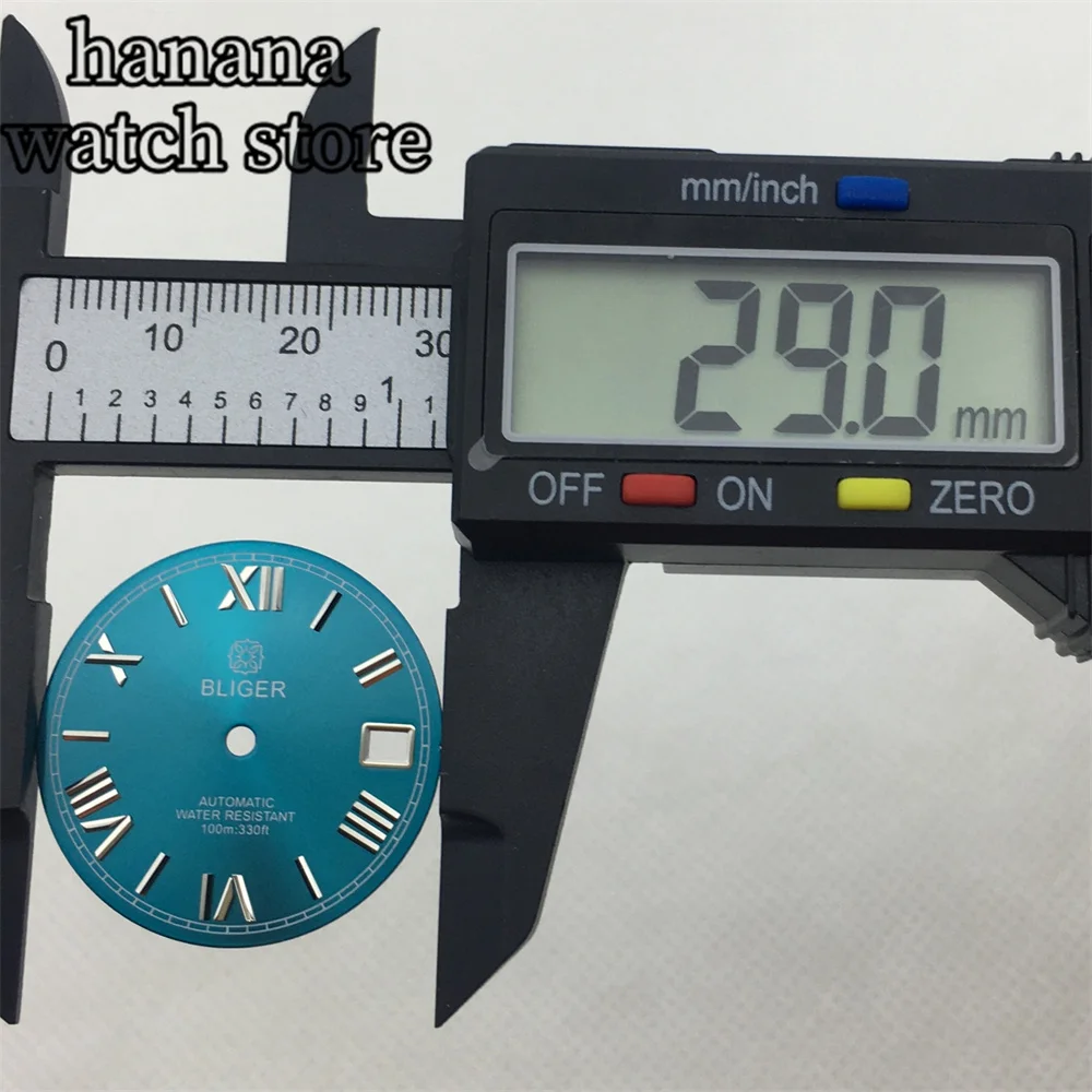 قرص NH35 NH36 قرص أزرق 29 ملم لحركة NH35 NH36