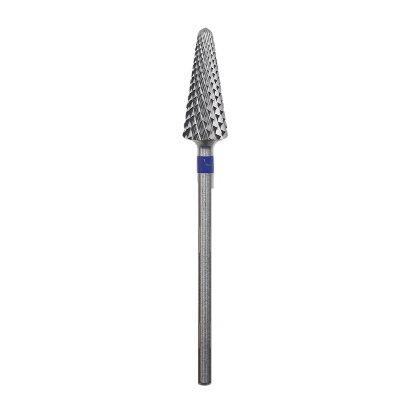 M Cone Shape Nail Drill Bit Carbide 3/32" Milling Cutter For Manicure Rotary Burr Electric Drill Accessories Tool