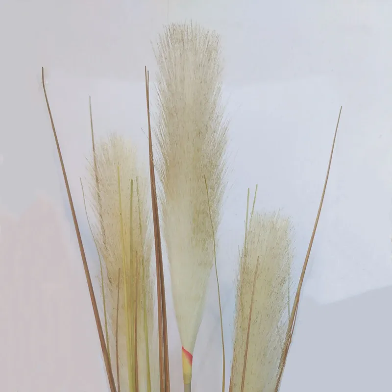 

Christmas Decoration 2023 Big Pampas Grass Fleurs Sechees Handmade Bouquet With Leaves For Home Decor About 80cm 3 pcs/lot