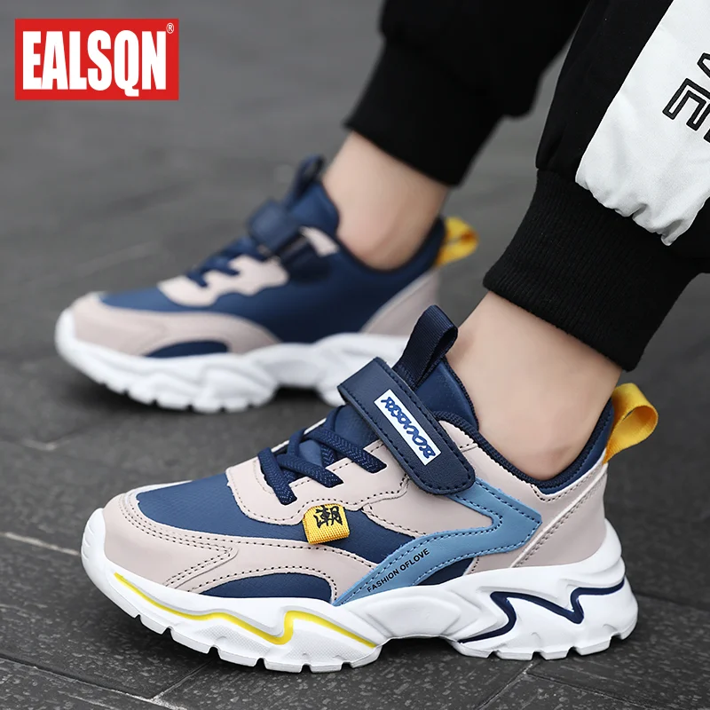 Fashion Children Sneakers Boys Shoes Leather Pu Kids Shoes School Casual 6 To 12 Years Sports Tennis Sneakers for Girls