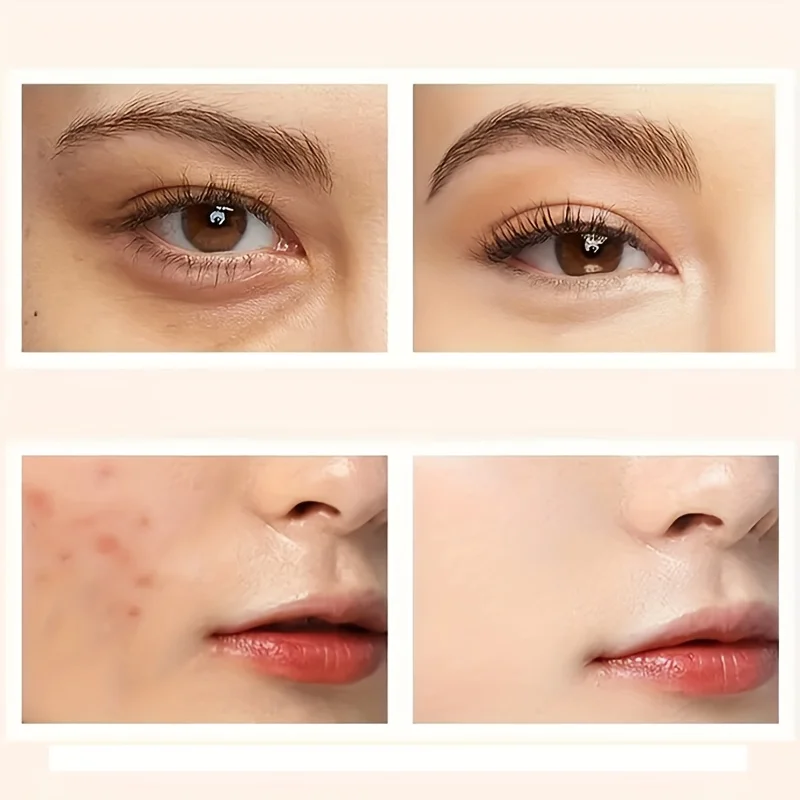 4 sets of eye concealer, multi-functional eye and face concealer, matte liquid eye concealer effect, lasting waterproof and not