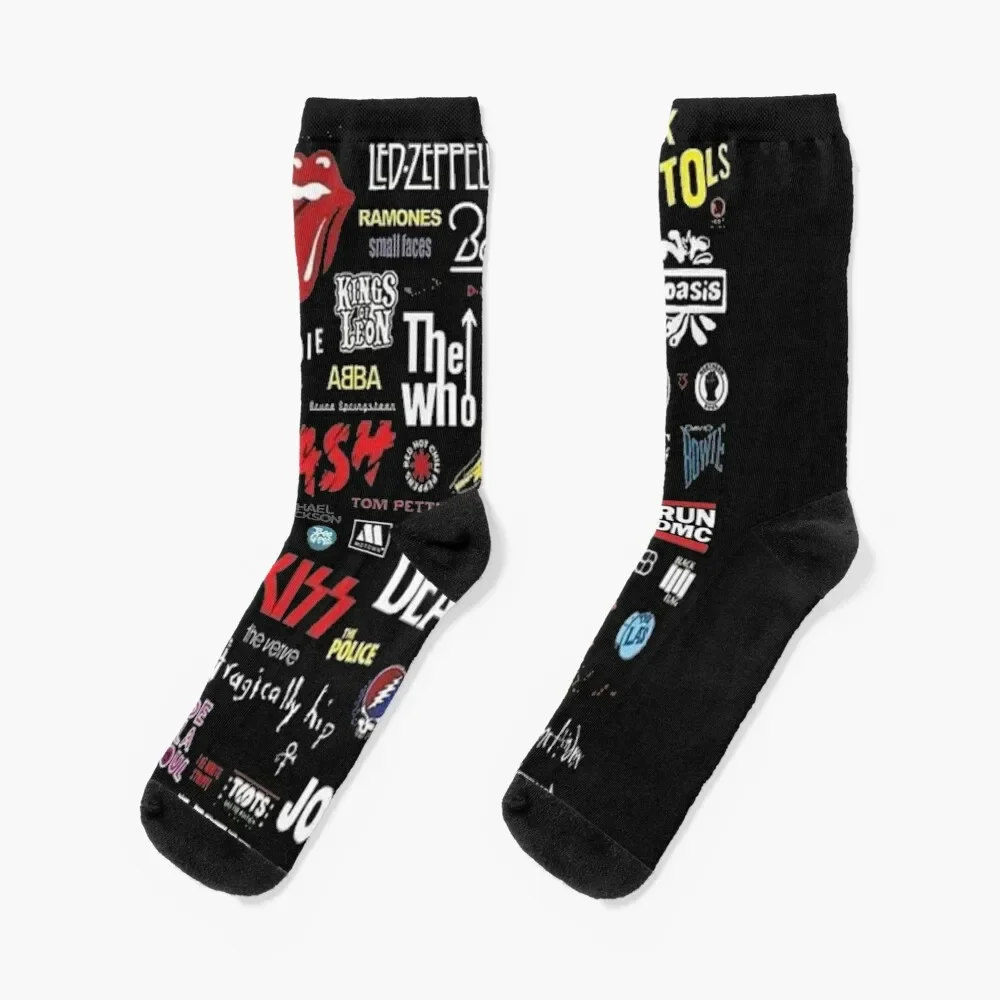 Rock N Roll Tribute Socks Crossfit funny gifts Socks Women's Men's