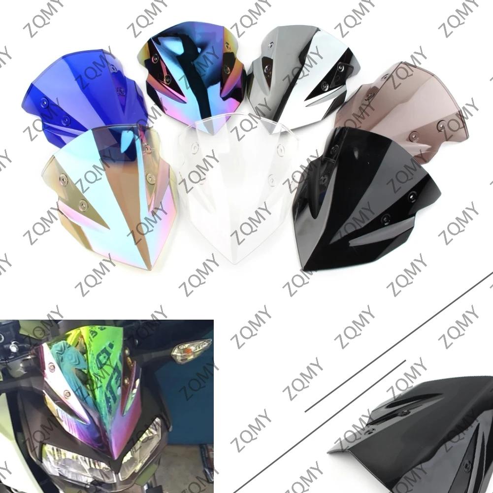 

Ветровое стекло для мотоцикла Kawasaki Z400 2018 2019 2020 2021 2022, ветрозащитный экран из АБС-пластика