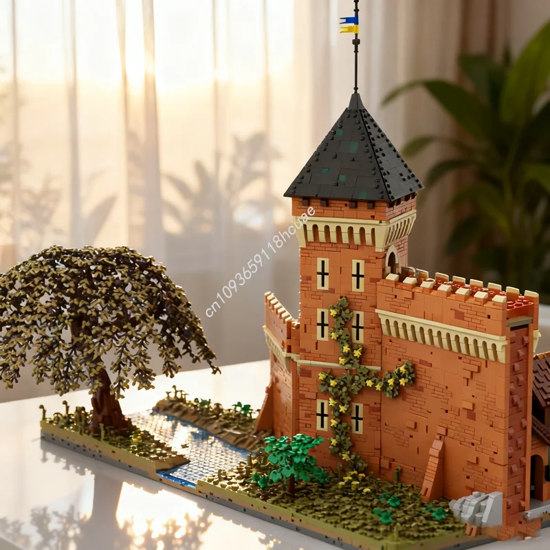 12729pcs MOC City Walls Extension Castleed Model Bouwstenen Architectuur Speelgoed Creatief Idee Baksteen Kerstcadeaus Verjaardag