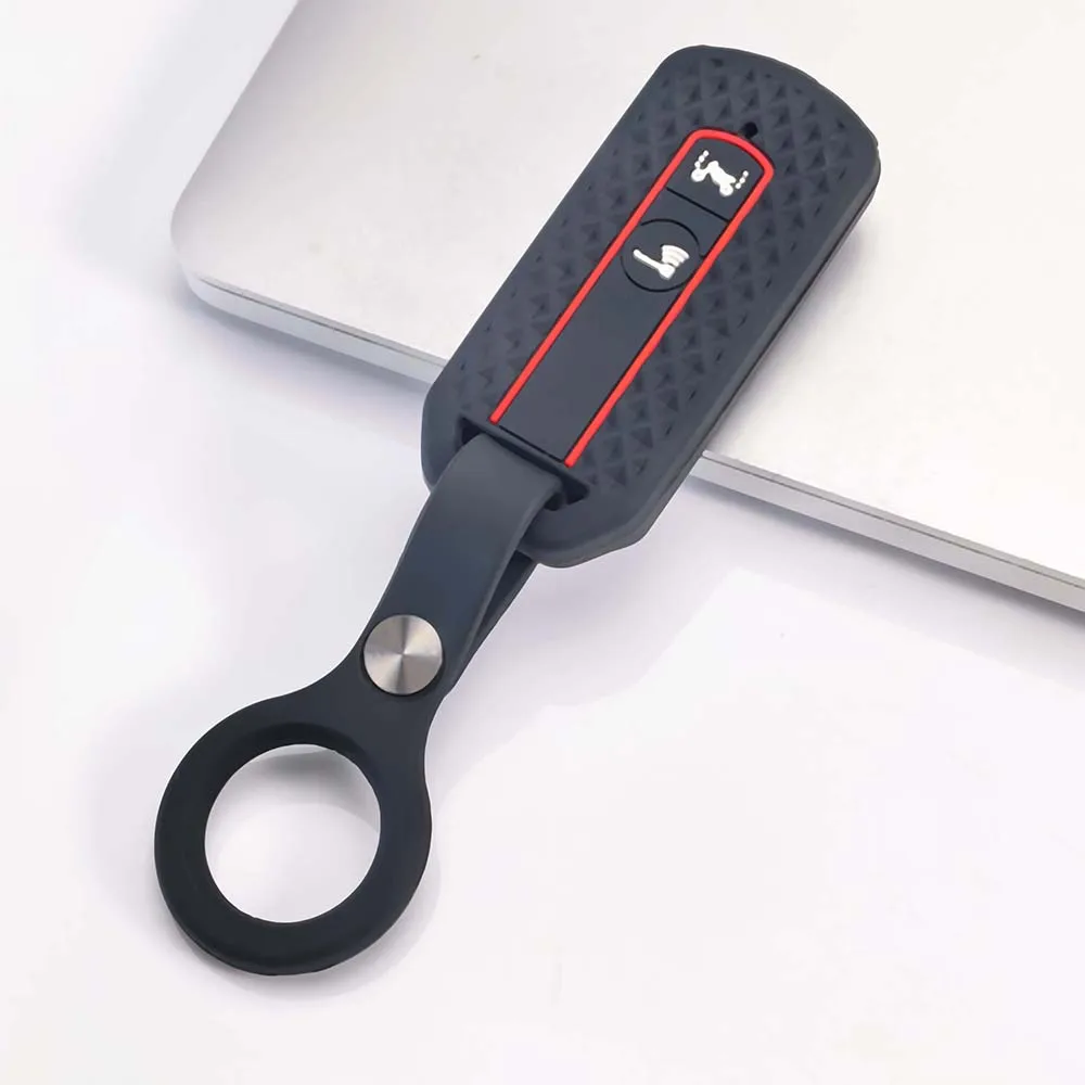 Silicone Holder Key Case For Honda SH 125 Forza 350 250 750 ADV 150 X-ADV SH150i SH300 150 PCX 125 2020-2023 Keychain Key Cover