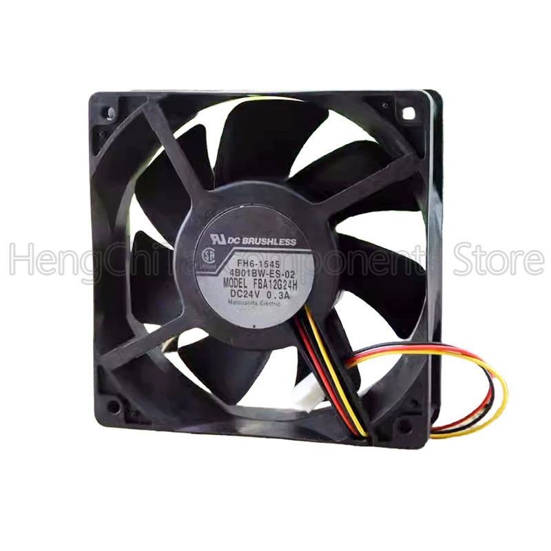 Original 100% Working FBA12G24H 12CM 12038 24V 0.3A cooling fan