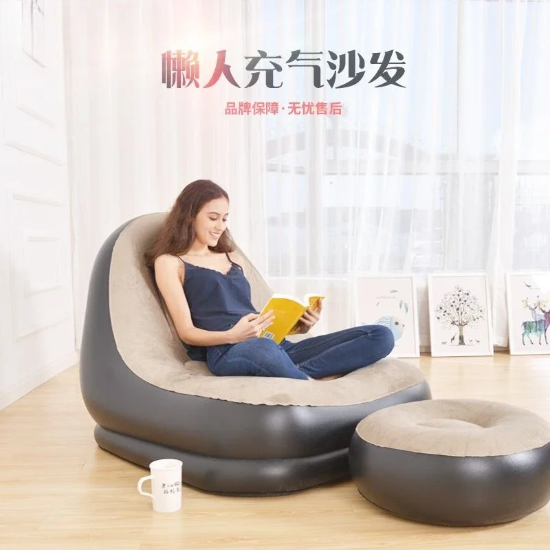 Outdoor Inflatable Sofa,single Lazy Person Lying Down, Homehold Leisure, Portable Sofa Bed, Balcony Cushion, Lounge Chair