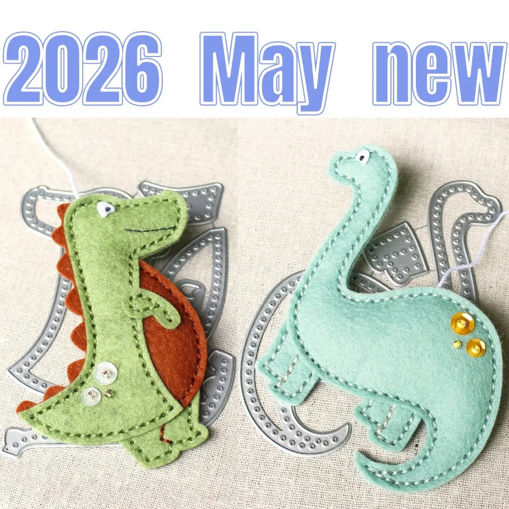 Série Dinosaures Fruits Orange Pastèque – Matrices de découpe métalliques 2026 – Nouveaux modèles pour scrapbooking, fabrication de papier et loisirs créatifs