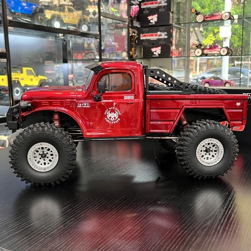 1/10 Rc Four-Wheel Drive Climbing Off-Road Model Ex86170 Firelap Ruitai Rgt Challenger High Low Speed Door Bridg Toy Outdoor Car