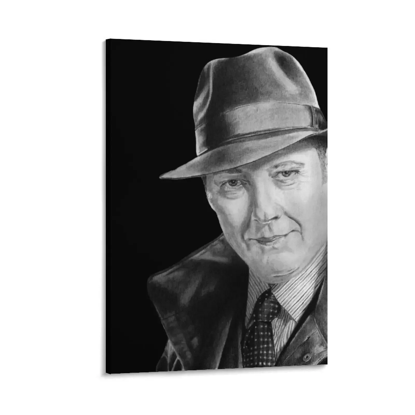 

Raymond Red Reddington Fine Art Portrait Canvas Painting wall art canvas painting decorative items for home paintings wall decor