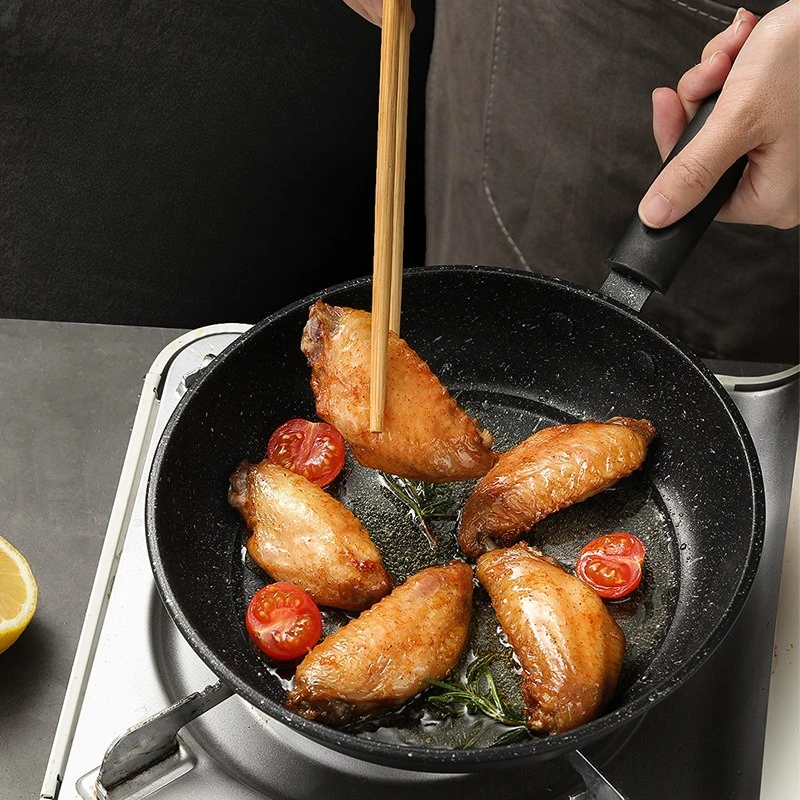 1 PC Mini-Bratpfanne mit Antihaftbeschichtung, tausendlagige Bratpfanne, verdicktes Steak, Spiegeleier, Fisch, Induktionsherd, Universalherd