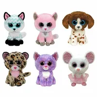 TY Beanie Spring 6 inch Atlas Livvie Cassidy Nina Fiona Plush Stuffed Animal Collectible Soft Doll Toy Christmas Gift