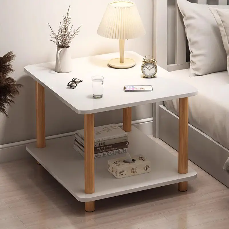 Small Coffee Bedside Table Storage Decor Trendy Librero Nordic Nightstand Librero Narrow Mesitas De Noche Outdoor Furniture
