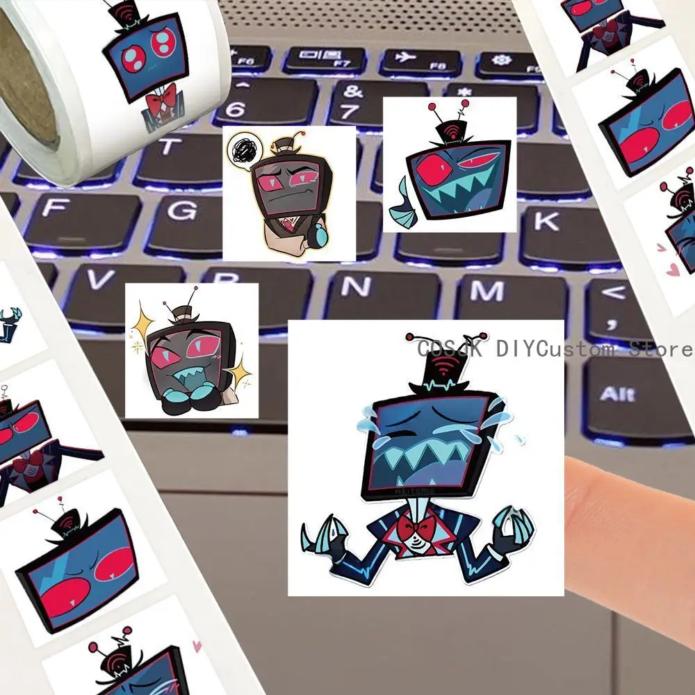 500 ピース/ロールアニメ Vox Q バージョンステッカー DIY ラップトップ封筒スクラップブック車オートバイデカール装飾学生ギフト