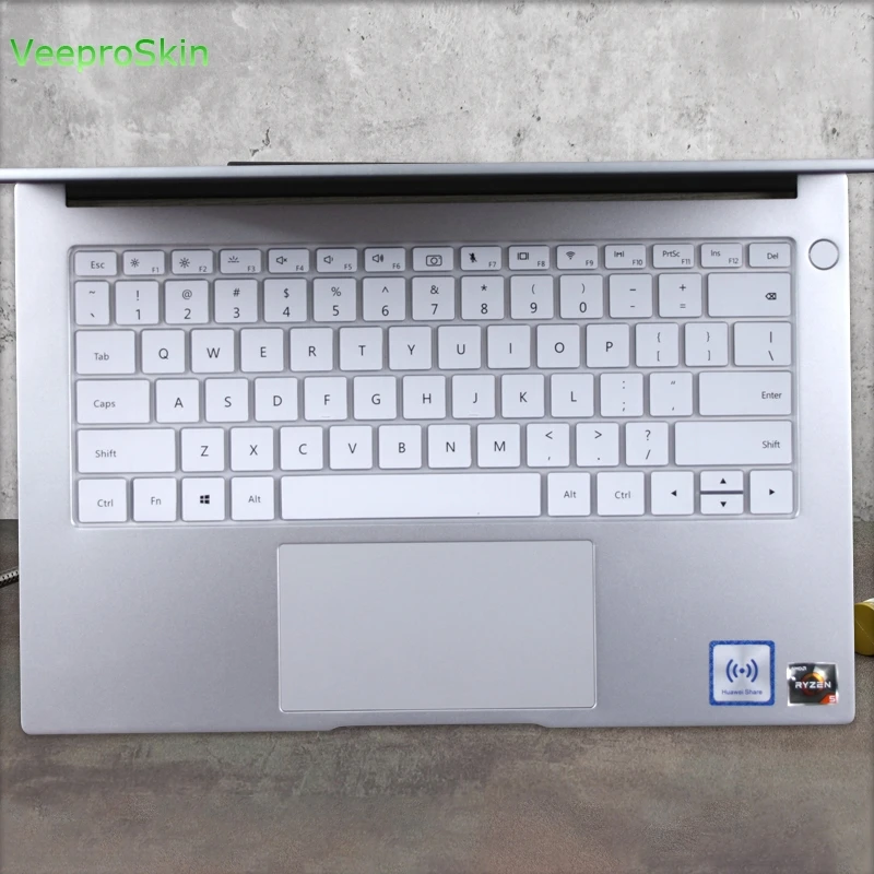 for HUAWEI MateBook D 14 2020  R5 3500U Linux   Silicone Keyboard Cover Protector skin  Mate Book D14 2020