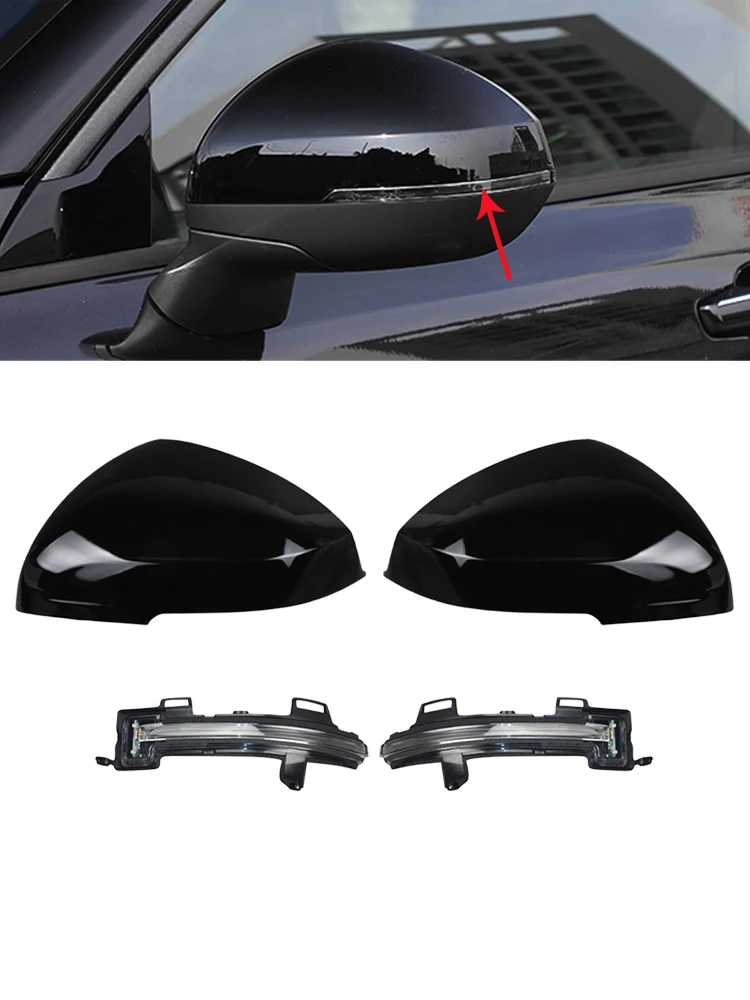

For Lynk&Co 01 2021 2022 2023 Rearview Mirror Cover Turn Signal Light Mirror Lamp