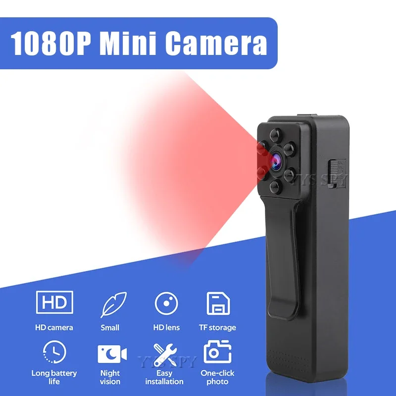 Smart Mini Camera Home Surveillance Espia Digital Cameras Security Protection Night Vision Fotográfica Support Hidden TF Card