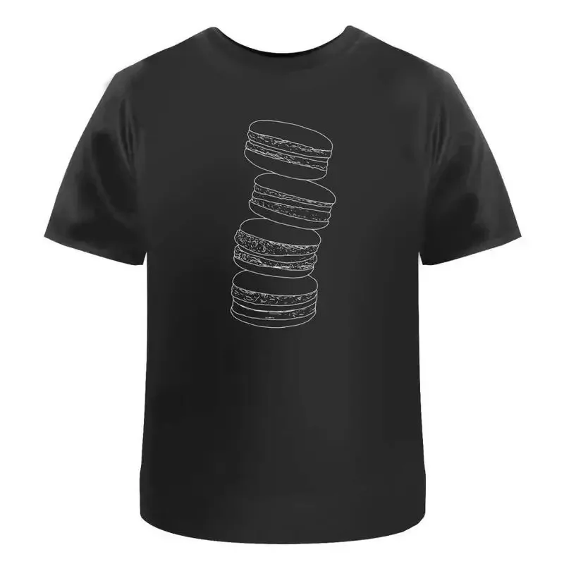 Pile Of Macarons' Cotton T Shirt Ta046525