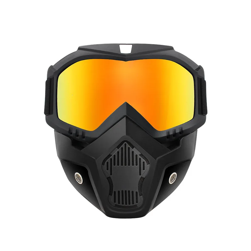 

Dust Goggles Integrated High-Definition Polished Welding Protective Glasses, Breathable Windproof Full Face Reflective Anti Fog