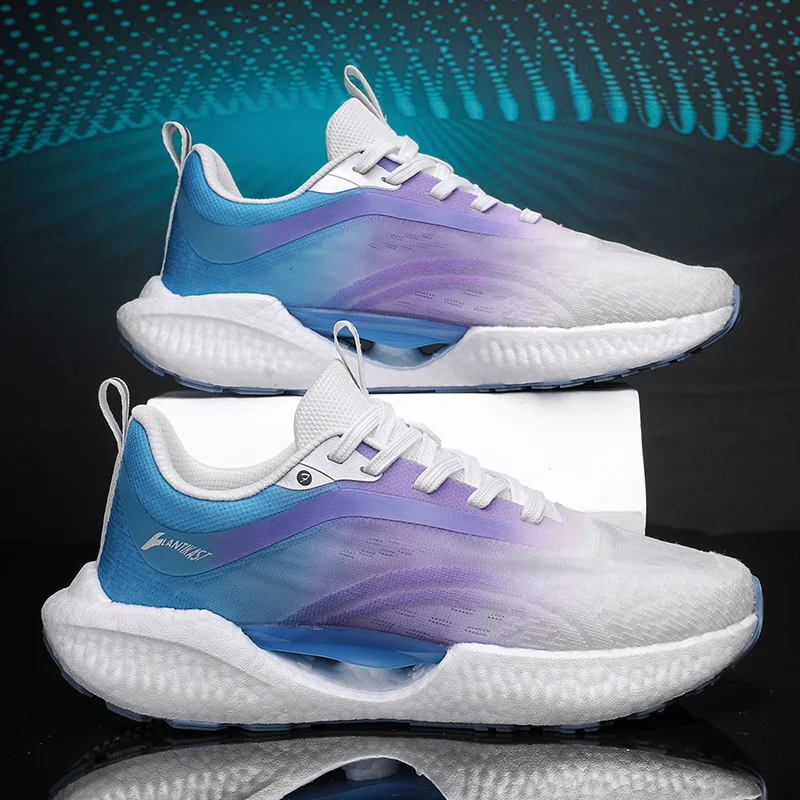 

Men's Shoes Breathable All-match Mesh Shoes Casual Sports Trendy Shoes Men's All-match Wear-resistant Running Shoes for Men