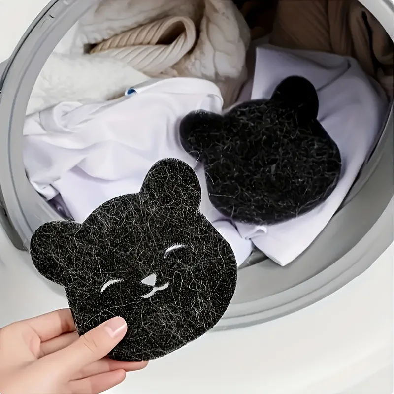 9pcs reusable washing machine brush filter, manual cat hair cleaner, for capturing hair, broken hair and debris