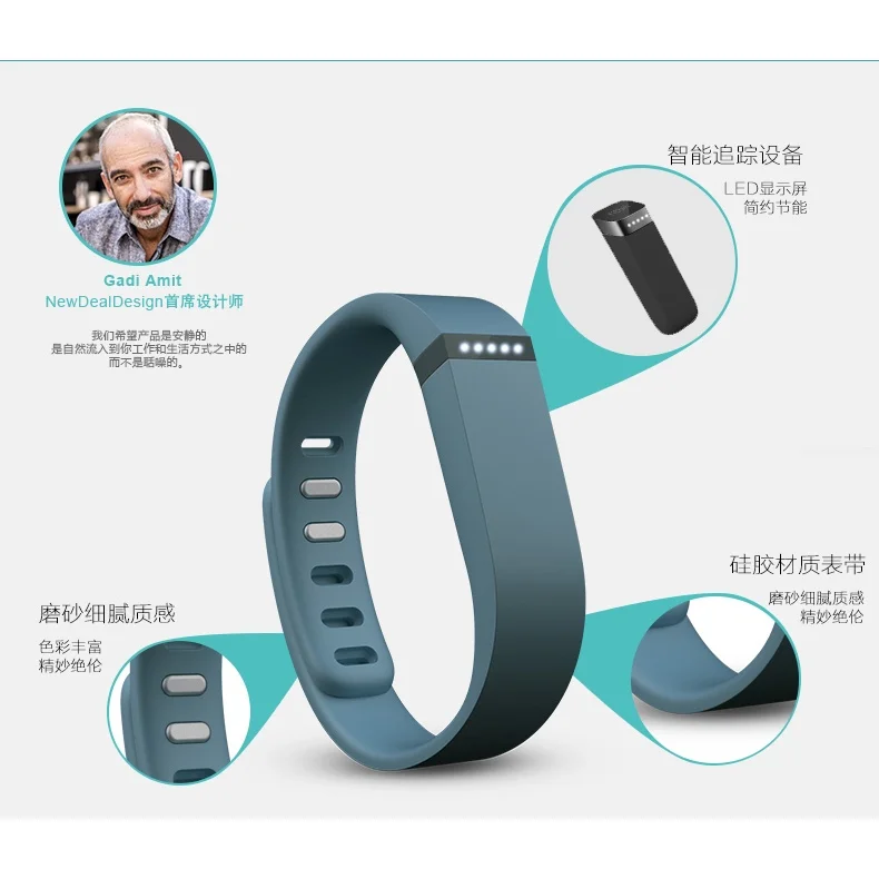 【Clearance Sale】 Fitbit Flex Fitness Wristband Smart band watchband connet with Fitbit app