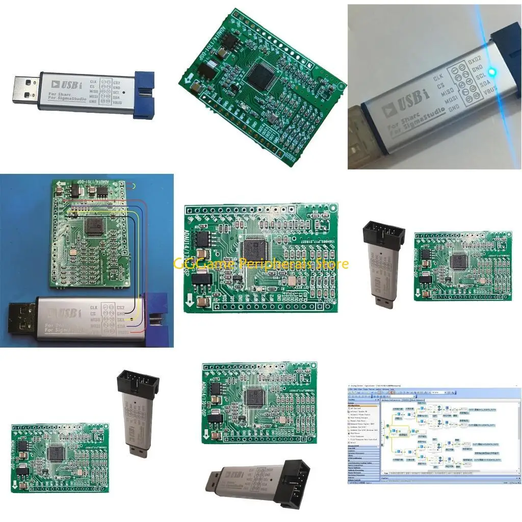 

U55B ADAU1401 DSPmini Learning Board Tool for Single Chip Sound Systems