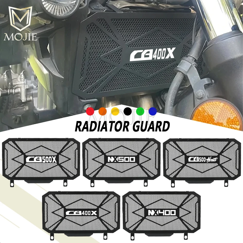 For Honda CB400X CB500X 2013-2024 CB500 Hornet 2025-2027 Motorcycle Radiator Grille Guard Cover Protective NX400 NX500 2024-2027