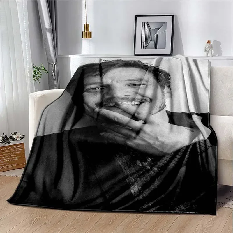 بيدرو باسكال نمط رمي بطانية خفيفة الوزن بطانية لغرفة المعيشة غرفة نوم غرفة الأطفال بطانية دافئة هدية عيد الميلاد