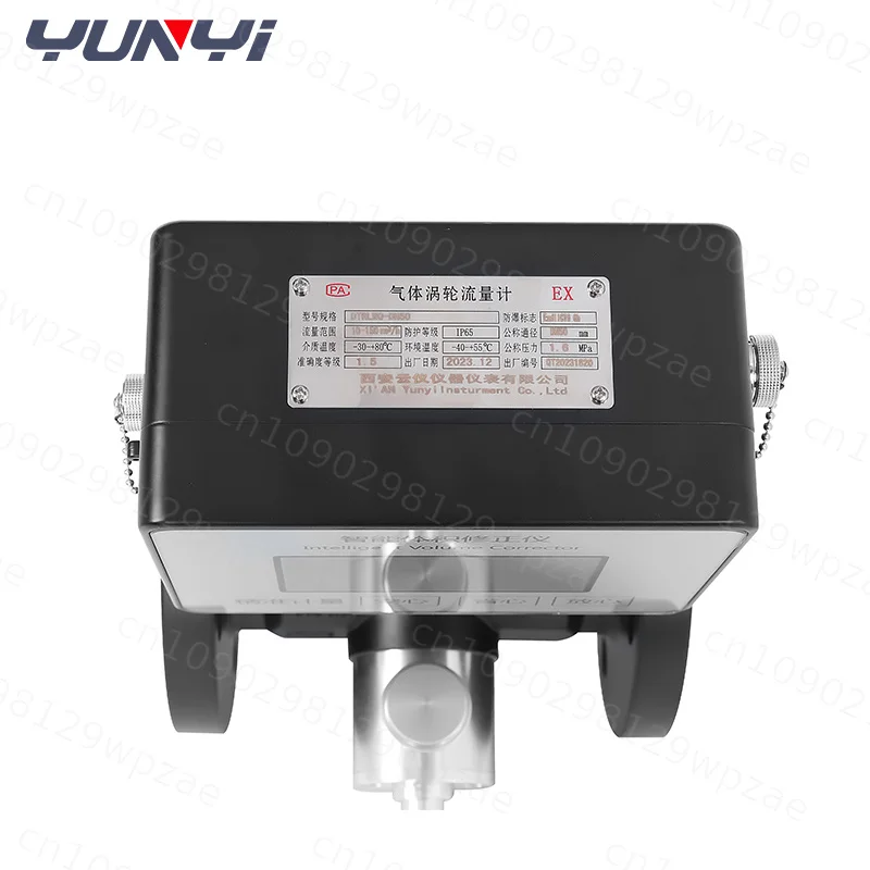 Intelligent Gas Flowmeter Turbine Meter Electronic Flow Lpg Lwq Digital Flow Sensor Igtm for Petroleum