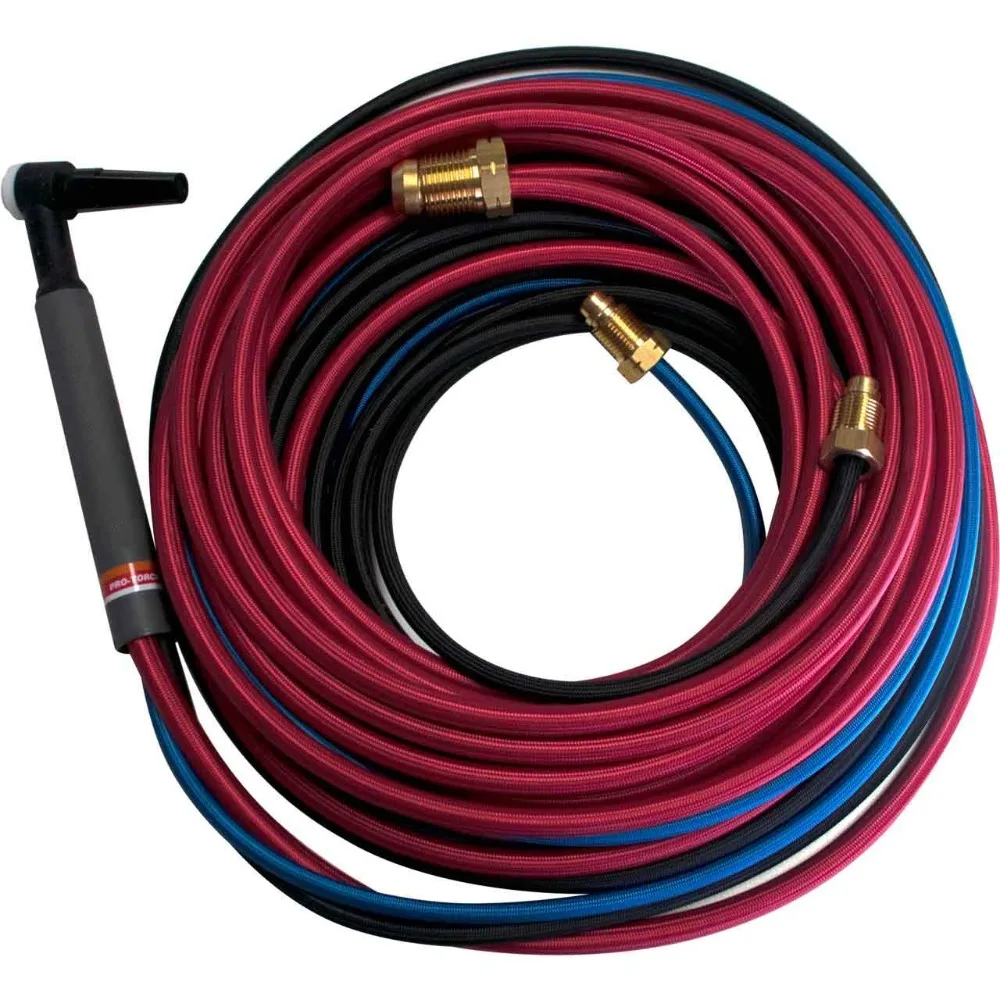 

PTW-20 TIG Torch - for Water-Cooled TIG Welding -Rigid Torch Head - 25 FT, 3 Piece Cable - K1784-4