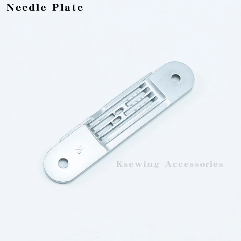 MH-380 Gauge Set For JUKI Double Needle Chain Stitch Sewing Machine Accessories Needle Plate Feed Dog Presser Foot Fit 2 Needle