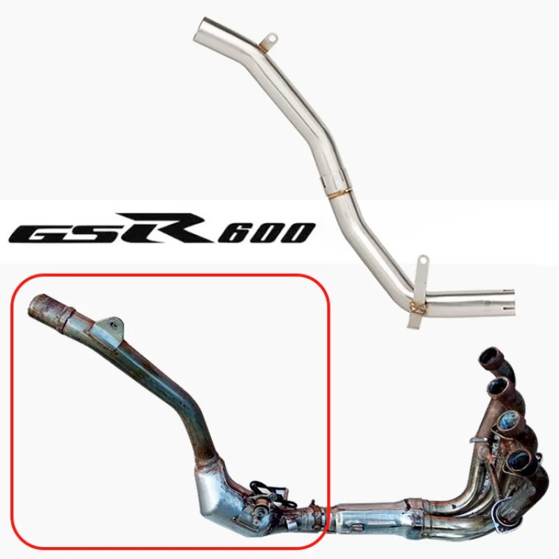 

Выхлоп мотоцикла GSR 600 2006-2011 для Suzuki GSR600 BK600, глушитель Escape gsr600, звено трубы