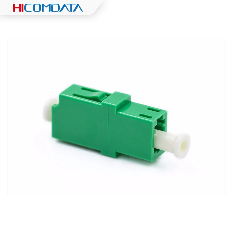 50 pçs/lote Adaptador De Fibra FTTH Único LC APC Simplex Conector De Fibra Óptica LC UPC SM Multi Modo Dupex Fibra Acoplador Óptico