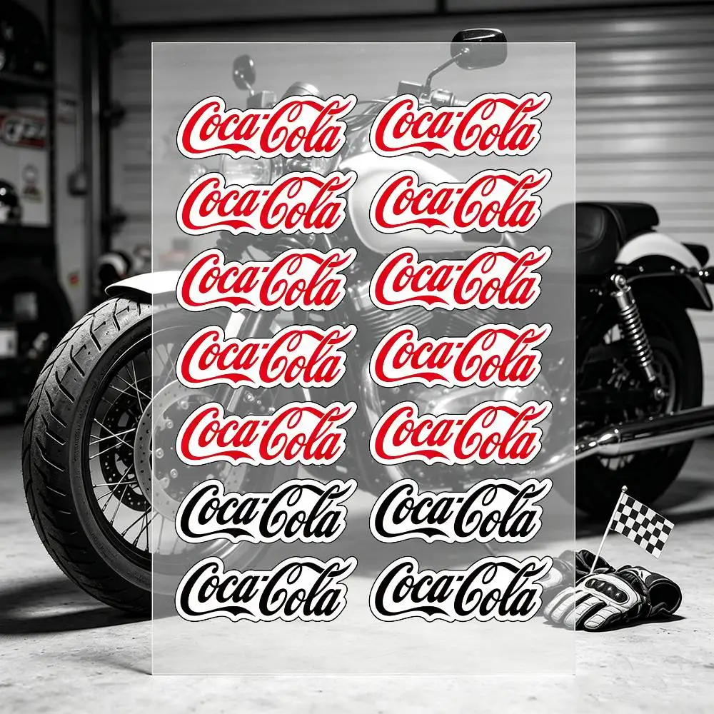 C-Coca-Cola Soft Drink Stickers Laptop Stickers Wall Stickers Easy-tear Stickers