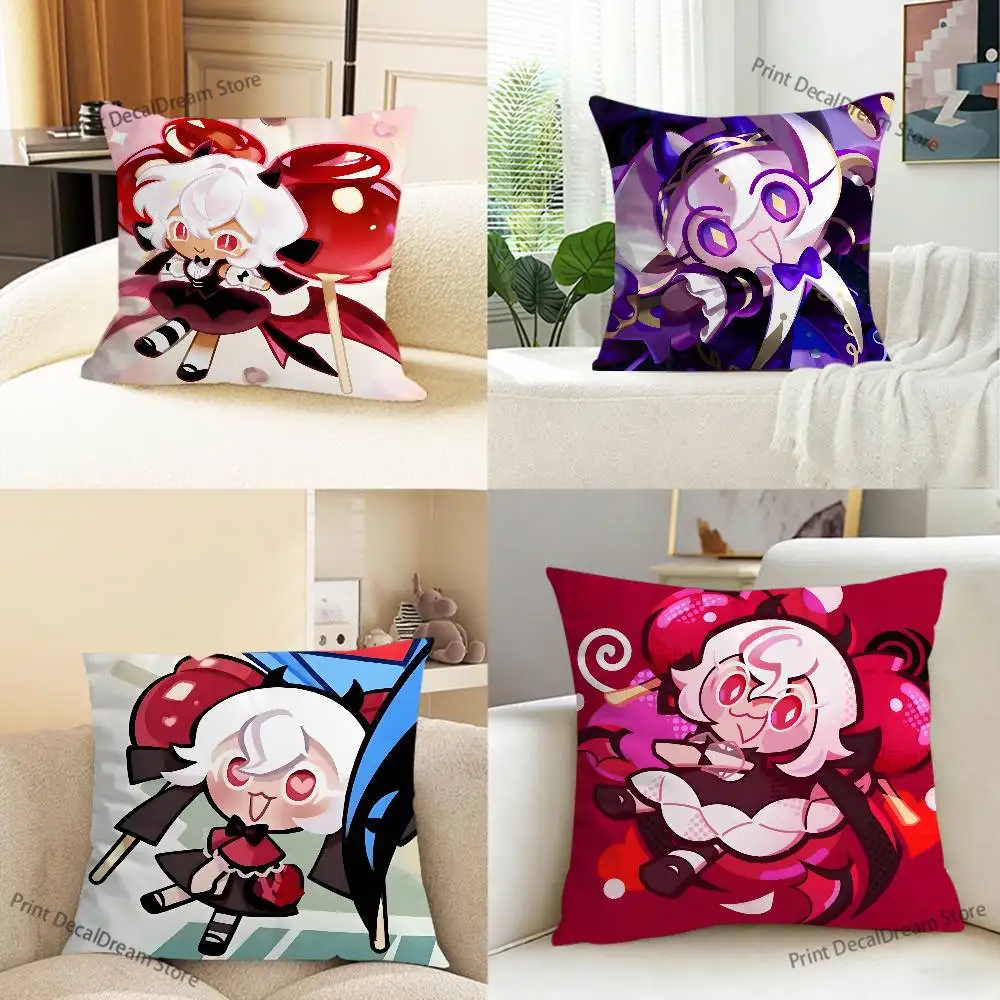 Candy Apple C-Cookie Pillow Case Ultra Soft Skin Friendly Fabric Cloud Like Comfort & Concealed Zipper