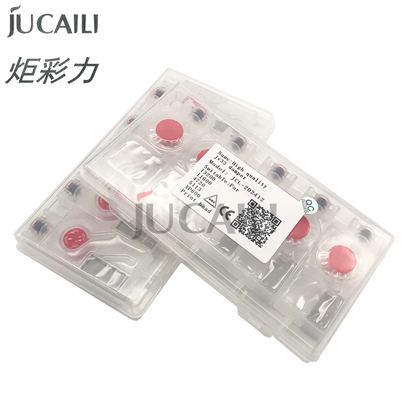 Jucaili high quality I3200 ink damper JV33 damper for DX5/xp600/4720/i3200/I1600 head for mimaki jv33 Galaxy printer JCL dumper