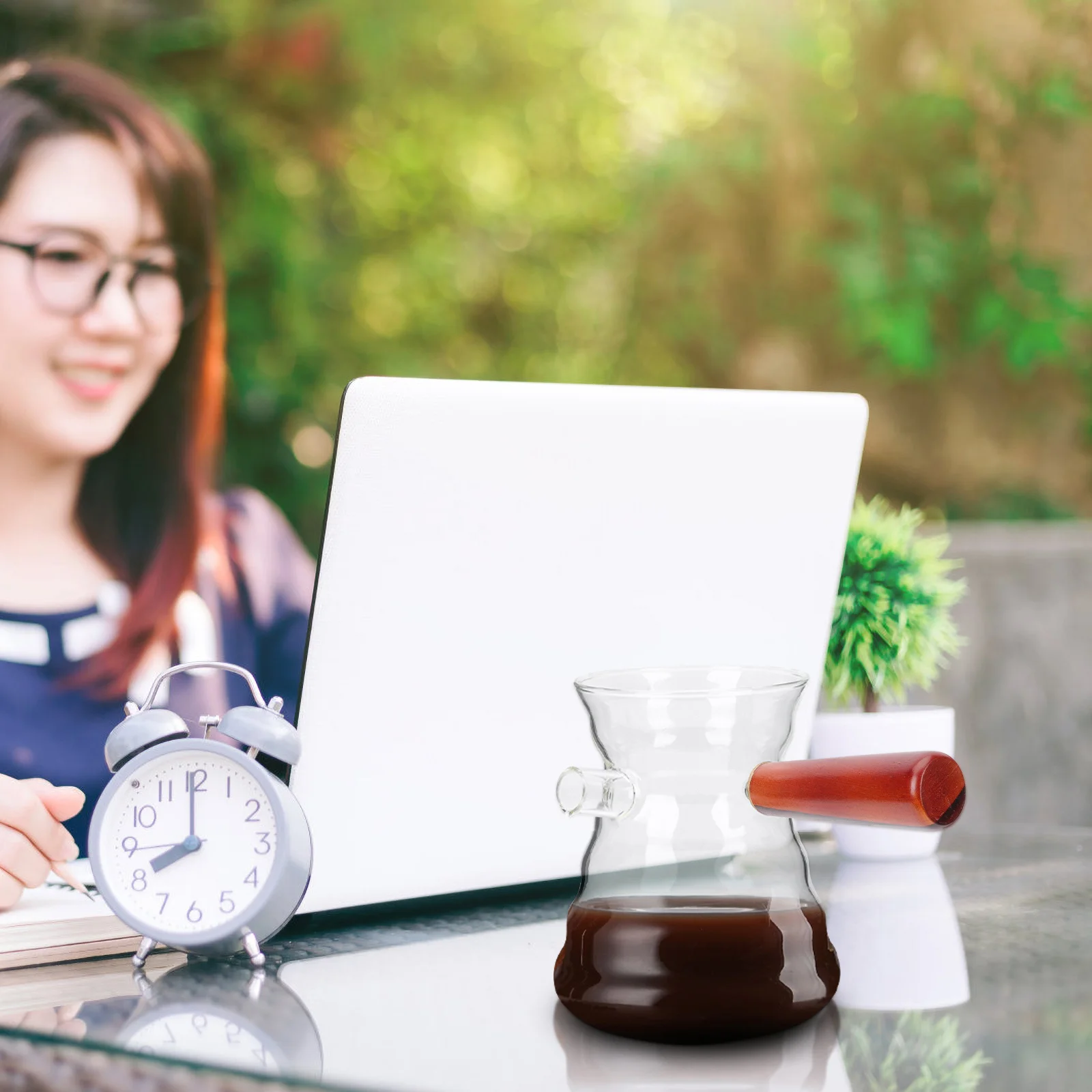 

Professional Glass Coffee Pot Elegant Design Suitable for Home Office Restaurant Gifts Coffee Container Household Coffeepot