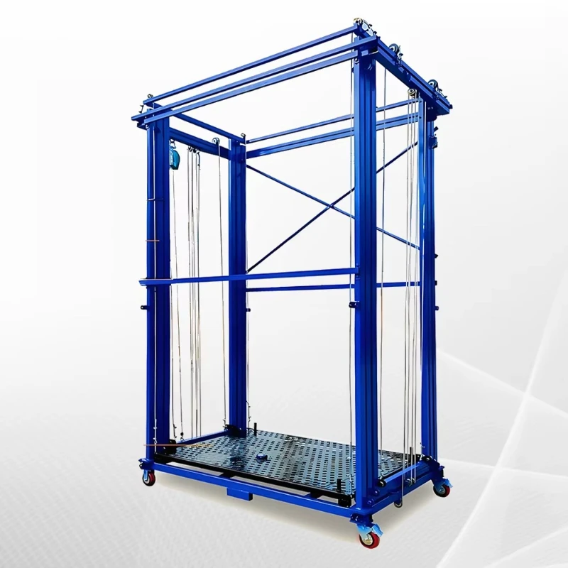 

Adjustable folding hydraulic working platform scaffolding lifting platform