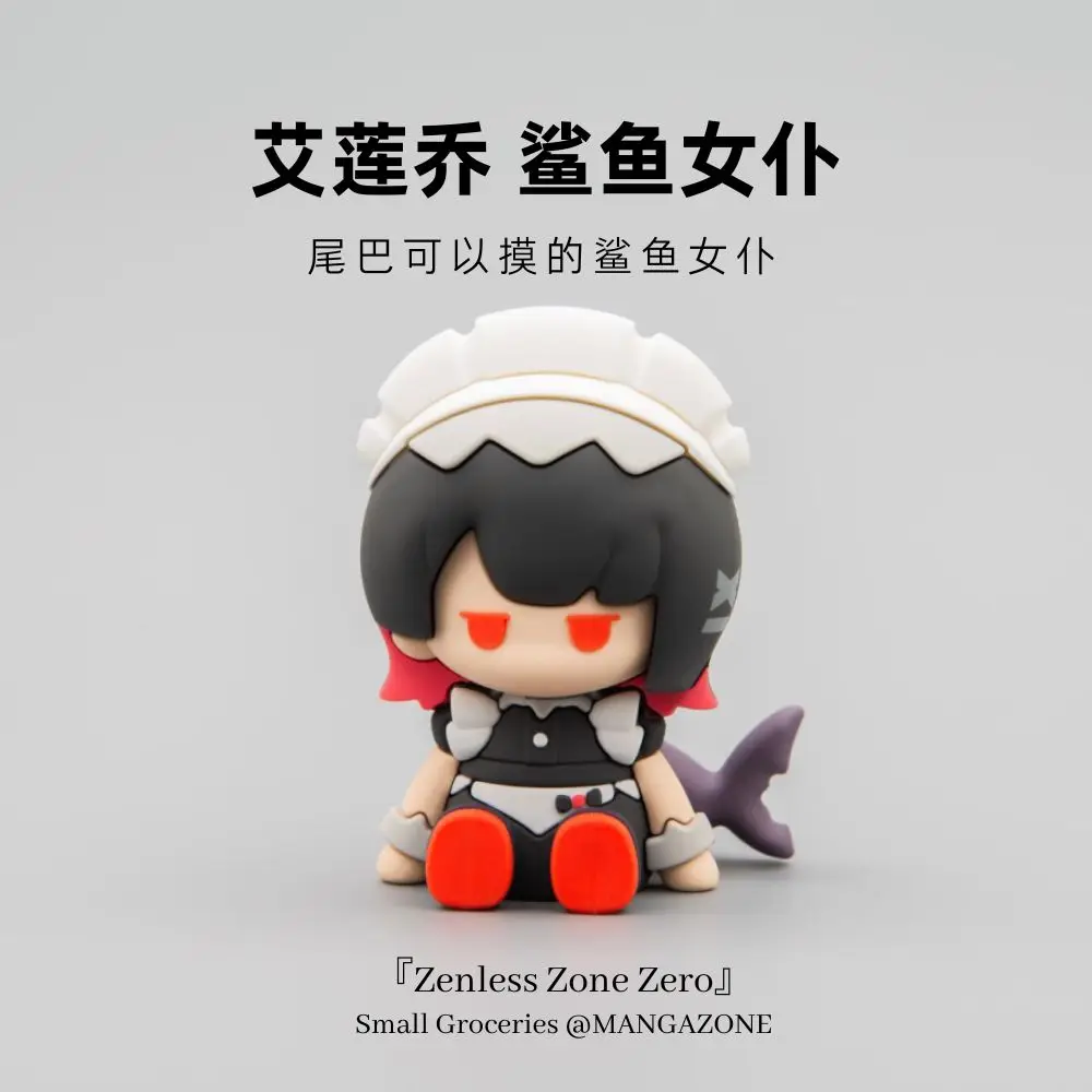 Anime Zenless Zone Zero Ellen Joe Cosplay Garage Kits Figurine Cartoon Handmade Model Maumet Ornament Xmas Gift