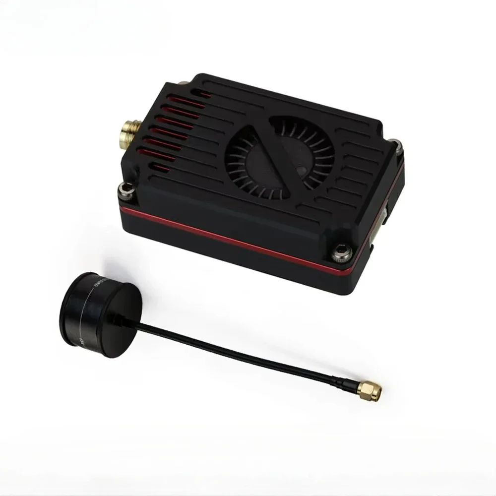 RUSHFPV 1.3GHz 4W VTX - IRC Tramp Protocol, SMA Omni Antenna, Video Transmitter for Long Range FPV Drones