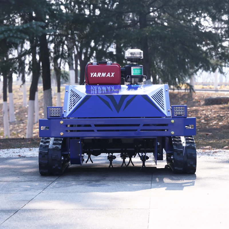 

Индивидуальная самоходная газонокосилка-робот AWY-550 на гусеничном ходу для любых типов местности с простым управлением и высокой эффективностью, CE EPA