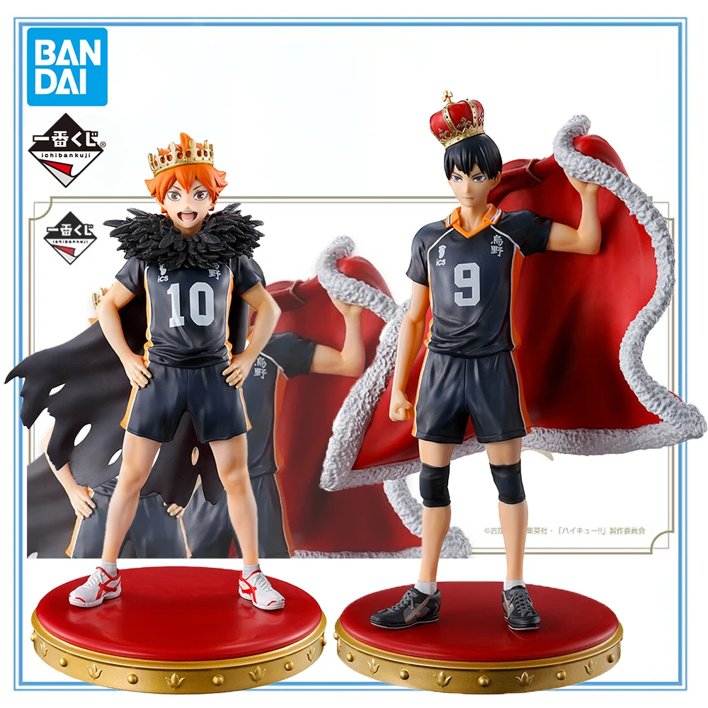 

100% Original in Stock BANDAI SPIRITS Ichiban Kuji Haikyuu Hinata Shouyou Kageyama Tobio Anime Figure Collection Series