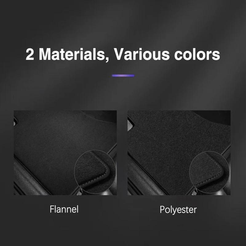 Luxury Car Floor Mats For Honda Fit Jazz GE 6 7 8 9 2009~2013 Dirt-resistant Flannel Rugs Floor Carpets Tapetes Car Accessories