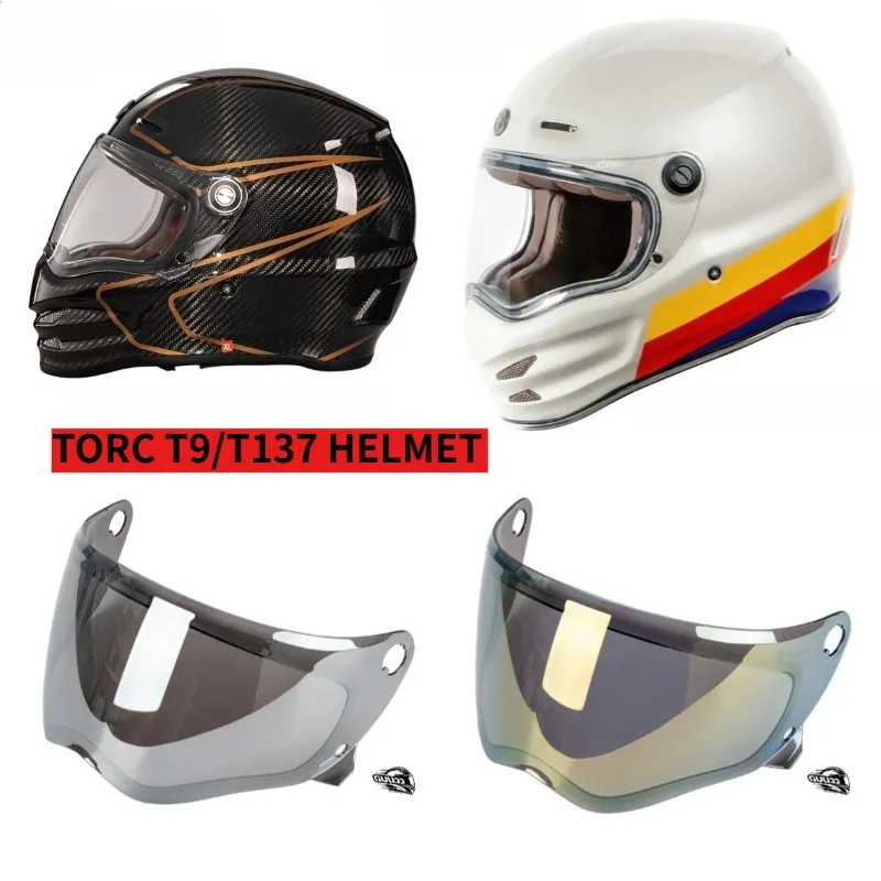 

CCUUD Fits for TORC T9 T137 Helmet VisorTORCMotorcycle Riding Helmet Lens