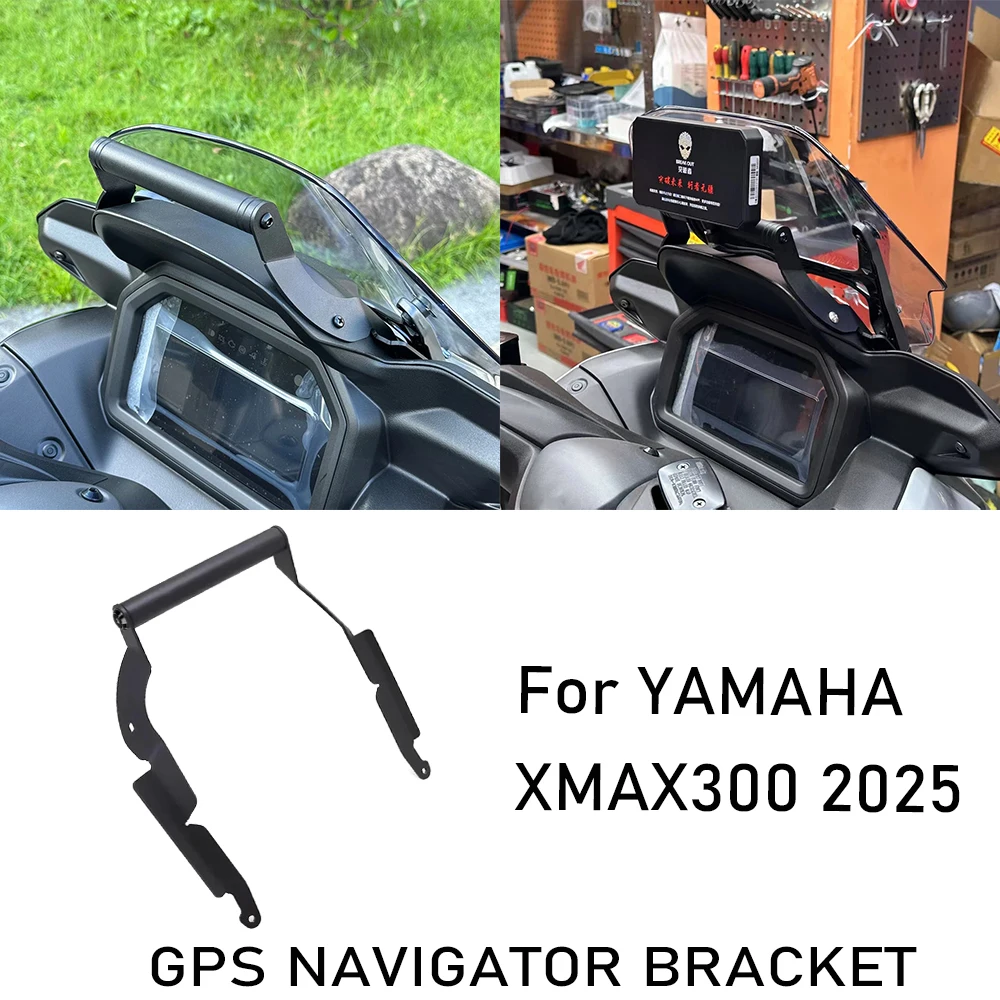 

Новая мотоциклетная GPS-навигационная подставка Galileo, подставка для телефона для YAMAHA Xmax 300 XMAX-300 Xmax 300 2025, вспомогательная подставка, аксессуары