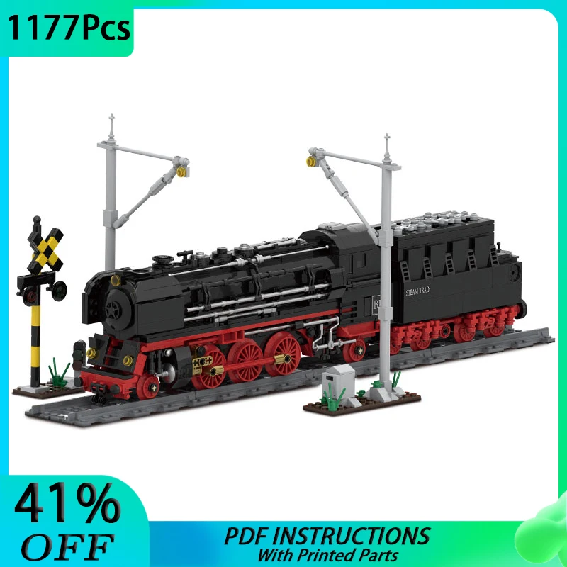 NEW City Train Railway Express Model Octan Train Tank Emerald Night Carriage 10194 Building Blocks DIY Bricks Children Toy Gifts