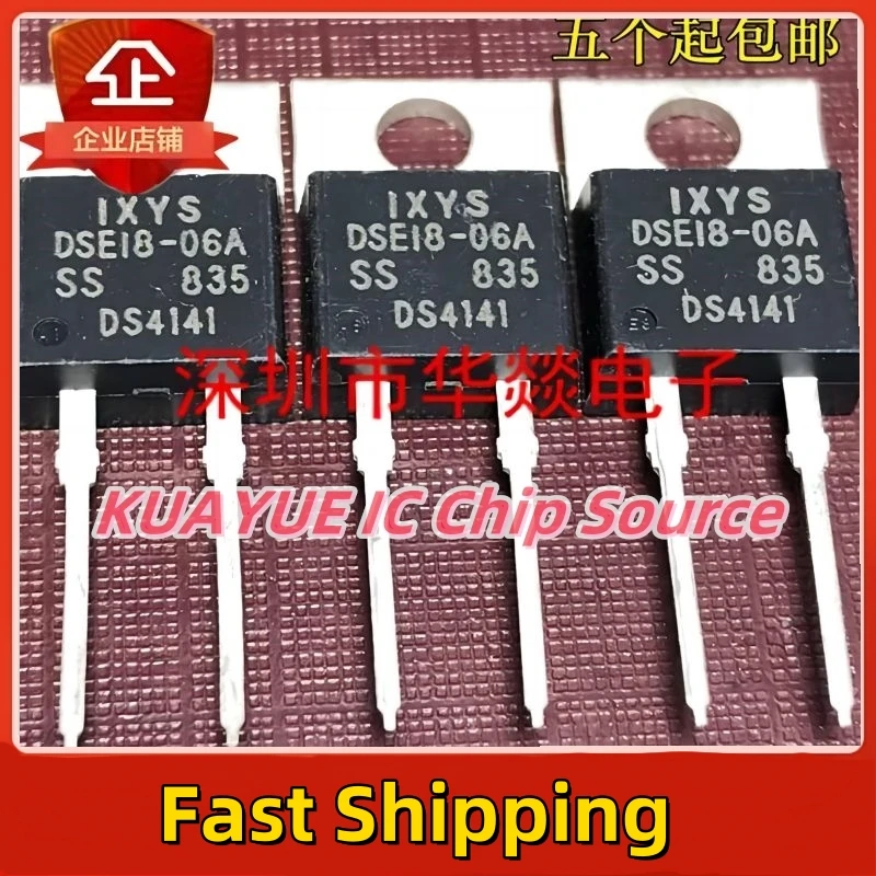 10PCS-30PCS/ DSEI8-06A  TO-220 600V 8A  Fast Shipping Quality Guarantee