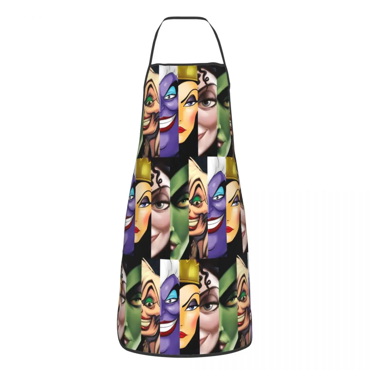 

Пользовательские забавные классические фартуки с принтом «Злодеи фильма» для женщин и мужчин, унисекс, кухонные фартуки для шеф-повара, кухня для приготовления пищи, выпечки